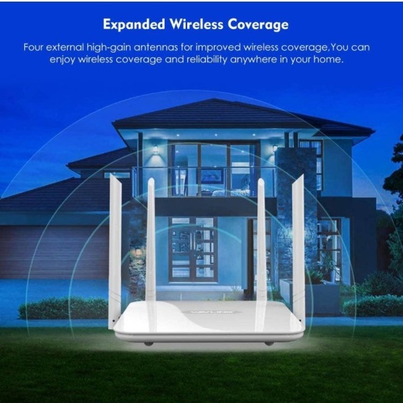 wifi router AC1200 - Picture 2 of 9
